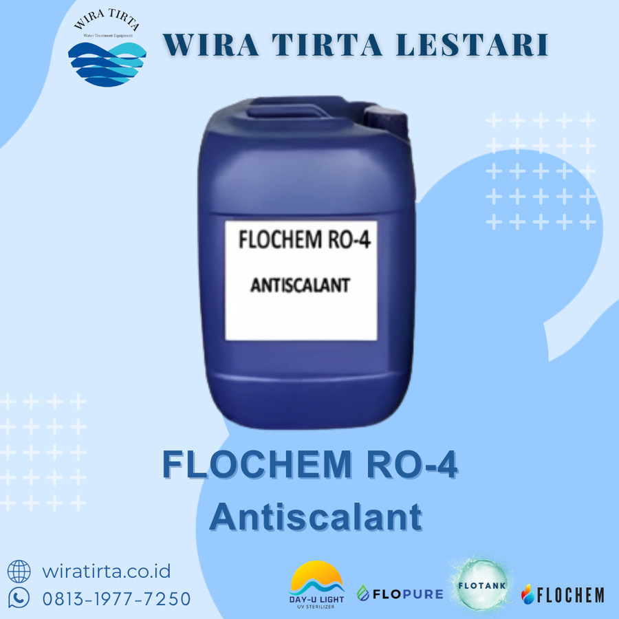 Flochem RO 4 Antiscalant / Kimia Pembersih Membrane RO