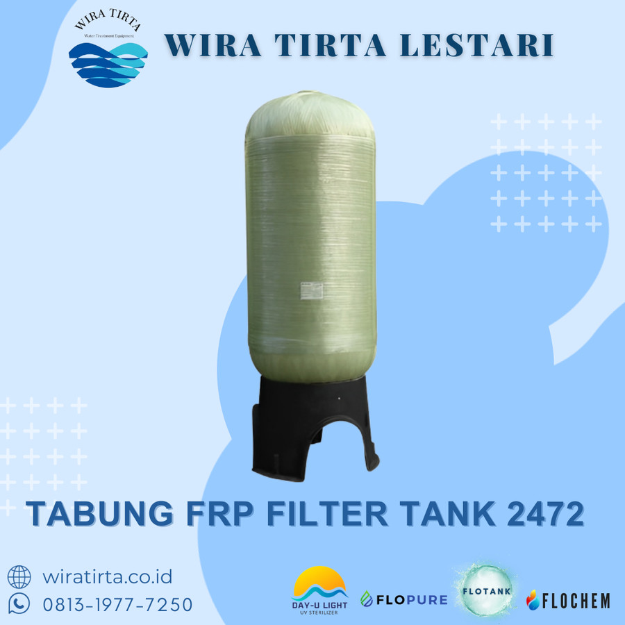Tabung FRP Filter Tank 2472