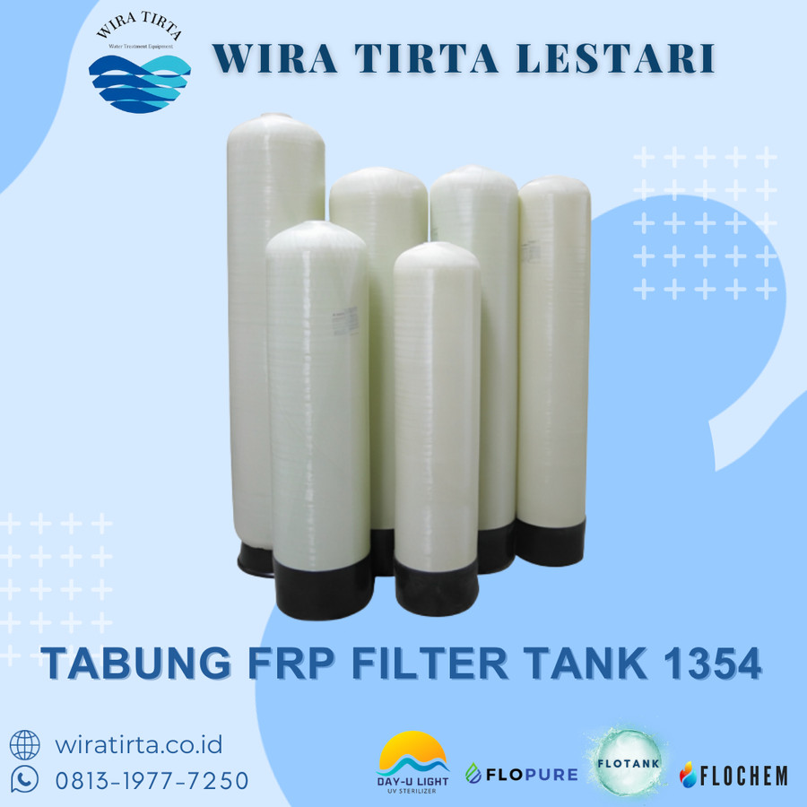 Tabung FRP Filter Tank 1354